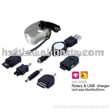 Rotary &amp; USB  charger